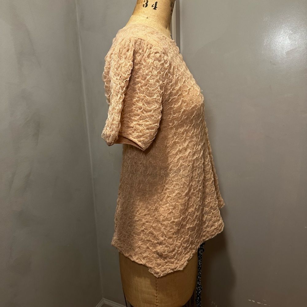 Zara Ruffled Puff Sleeve Blouse - Picture 2 of 6